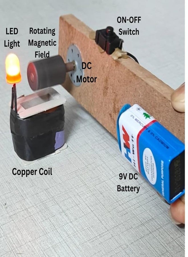 ESPtronics Working Model Science Project Kit - Electromagnetic Induction Readymade for Class 12 Students and School Kids - Image 4